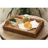 imageHandWoven Rattan Rectangular Serving Tray with Handles for Breakfast Drinks Snack for Coffee Table 145x102x14inches145x102x14inches