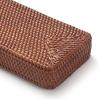 imageRattan Bathroom Vanity Trays Toilet Tank Baskets Long Narrow Hand Towel Storage Basket for Storage Decorative Honey Brown 102 x 49 x 18 inchHoney Brown