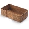 imageSeagrass Napkin Holder Square Woven Flat Napkin Basket Tray for Tables 75quot x 75quot x 25quotRectangular