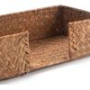 imageSeagrass Napkin Holder Square Woven Flat Napkin Basket Tray for Tables 75quot x 75quot x 25quotRectangular
