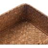 imageSeagrass Napkin Holder Square Woven Flat Napkin Basket Tray for Tables 75quot x 75quot x 25quotRectangular