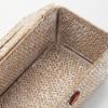 imageSeagrass Tissue Box Cover Rectangular Woven Napkin Holder Decorative for Bathroom Farmhouse Natural 10 x 55 x 42 InchWhitewash