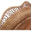 imageWoven Bread Baskets for Serving Rattan Tray for Fruit Food Kitchen Taptop Natural 106inch D x 35inch HNatural