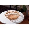 imageWoven Bread Baskets for Serving Rattan Tray for Fruit Food Kitchen Taptop Natural 106inch D x 35inch HNatural