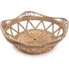 imageWoven Bread Baskets for Serving Rattan Tray for Fruit Food Kitchen Taptop Natural 106inch D x 35inch HNatural