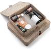 imageSeagrass Storage Basket Box with Lid Rectangular Woven Shelf Baskets Bins for Organize Snack Toys Set of 2 Natural DecorativeLargeSmallWhitewash