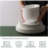 imageDOWAN 22 OZ White Ceramic Bowls Set of 4  Perfect for Soup Bowls for Kitchen Cereal Bowl Ramen Bowl Microwave Safe for Oatmeal FruitSalad and Rice Bowl  Dishwasher ampamp Microwave SafeWhite