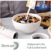 imageDOWAN 22 OZ White Ceramic Bowls Set of 4  Perfect for Soup Bowls for Kitchen Cereal Bowl Ramen Bowl Microwave Safe for Oatmeal FruitSalad and Rice Bowl  Dishwasher ampamp Microwave SafeWhite
