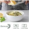 imageDOWAN Serving Bowls 95quot Large Salad Bowls for Entertaining Side Dishes Pho Pasta Centerpiece Bowls for Dinner Parties Kitchen Decor Microwave ampamp Dishwasher Safe White7 inches