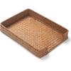 imageSeagrass Letter Tray for A4 File Woven Desk Tray Organizer for Paper Folder Mail Document Magazine Storage Basket for Office