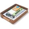 imageSeagrass Letter Tray for A4 File Woven Desk Tray Organizer for Paper Folder Mail Document Magazine Storage Basket for Office
